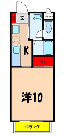 伊那福岡駅 徒歩4分 2階の物件間取画像